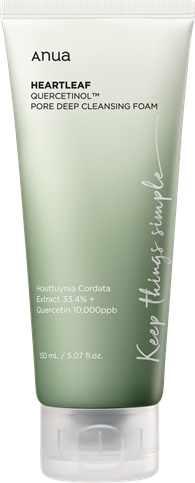 ANUA Heartleaf Quercetinol Pore Deep Cleansing Foam by palpasaonline