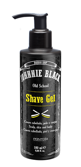 Johnnie Black Shave Gel - Gel De Barbear 180ml - Palpasaonline