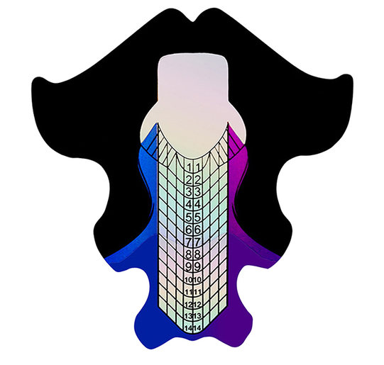 Moldes para Unhas Varios Unidade Holographic by palpasaonline