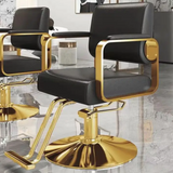 Light Luxury Style Barbershop Chair - High-Grade Beauty Hair Chair