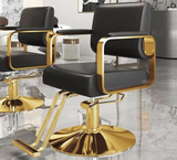 Light Luxury Style Barbershop Chair - High-Grade Beauty Hair Chair