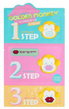 HOLIKA HOLIKA Golden Monkey Glamour Lip 3-Step Kit - Palpasaonline
