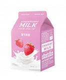 Paquete único de leche de fresa APIEU