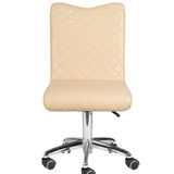 Adjustable Round Pedicure Stool | Stylish Technician’s Comfort P07