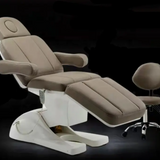 VelvaTouch™ Luxe Brown Electric Spa Bed – 3/4 Motor Adjustable Facial & Massage Table