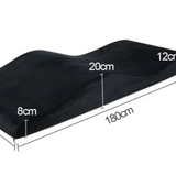 ErgoLuxe Memory Foam Lash Bed Topper – Premium Curved Cushion EL12