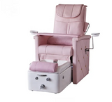 Fauteuil de pédicure de luxe avec spa et massage électrique pour les pieds sans tuyau