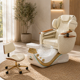 Luxury Spa Pedicure Chair with Integrated Massage