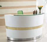 Wooden Elegance: Affordable Salon Reception Desks in 3 Stylish Models