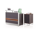 Wooden Elegance: Affordable Salon Reception Desks in 3 Stylish Models