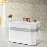 Wooden Elegance: Affordable Salon Reception Desks in 3 Stylish Models