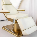 GlowElite™ Gold Base 4-Motor Electric Spa Bed – Luxury Adjustable Beauty & Therapy Table