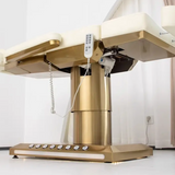 GlowElite™ Gold Base 4-Motor Electric Spa Bed – Luxury Adjustable Beauty & Therapy Table