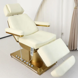 GlowElite™ Gold Base 4-Motor Electric Spa Bed – Luxury Adjustable Beauty & Therapy Table