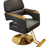 LuxLift Stainless Steel Beauty Chair – Premium Rotating & Lifting Armchair LS22