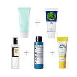 Ultimate Korean Skincare Kit for Sensitive Skin - Soothing & Hydrating Essentials