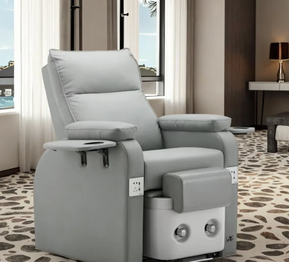 NO Plumbing Needed! 💆‍♀️ Luxury Electric Spa Pedicure Chair | Salon Foot Massage Chair 2025