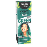 Salon Line Color Express Fun Green Místico 100ml - Palpasaonline