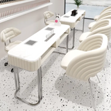Luxurious Manicure Table & Double Sofa Chair Set M07