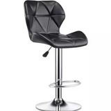 UrbanBlend Bar Stool – Synthetic Leather Elegance for Salon B25