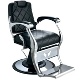 Streamline Black Barber Chair – Portable Professional Men’s Salon Essential P24