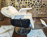 All-Purpose Reclining Barber Chair – Modern Hydraulic Heavy-Duty Stylist Seat C43