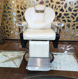 All-Purpose Reclining Barber Chair – Modern Hydraulic Heavy-Duty Stylist Seat C43