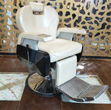 All-Purpose Reclining Barber Chair – Modern Hydraulic Heavy-Duty Stylist Seat C43
