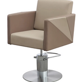 Opulence Complete: Luxury Salon Chair & Shampoo Chair Set for Barber Salon B14