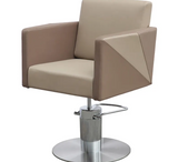 Opulence Complete: Luxury Salon Chair & Shampoo Chair Set for Barber Salon B14