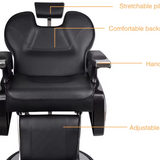 EcoStyle Men’s Barber Chair – Affordable Hydraulic Hairdressing F12