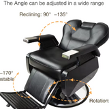 EcoStyle Men’s Barber Chair – Affordable Hydraulic Hairdressing F12