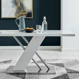 Antique-Inspired Modern Dining Table & Chairs Set – Elegant Design for Every Space