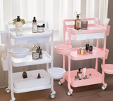 Metal Beauty Salon Trolley with Wheels M19