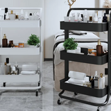Metal Beauty Salon Trolley with Wheels M19