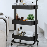 Metal Beauty Salon Trolley with Wheels M19
