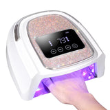 2*Catalisador para unhas com strass 120 W – UV/LED recarregável profissional