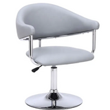 UrbanElegance Swivel Barber Chair – Modern Leather Sophistication UE45