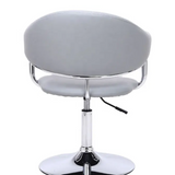 UrbanElegance Swivel Barber Chair – Modern Leather Sophistication UE45