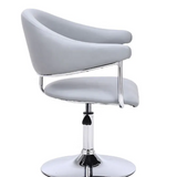 UrbanElegance Swivel Barber Chair – Modern Leather Sophistication UE45