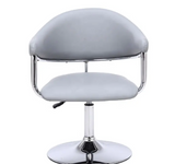 UrbanElegance Swivel Barber Chair – Modern Leather Sophistication UE45