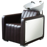 Deluxe Backwash Shampoo Chair & Bowl - Premium Barber and Salon Unit