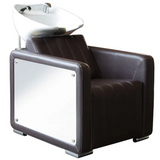 Deluxe Backwash Shampoo Chair & Bowl - Premium Barber and Salon Unit