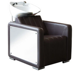 Deluxe Backwash Shampoo Chair & Bowl - Premium Barber and Salon Unit