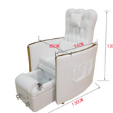 Luxury Pink & White Pedicure Chair for Nail Salon - Palpasaonline
