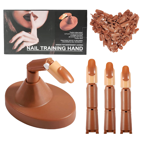 Nail Training Kit for Beginners with Portable Drill, 25 Items