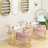 Sleek & Stylish Nail Station | Modern Manicure Table