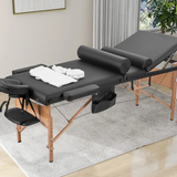 FlexiFold Pro 3-Fold Massage Bed – Adjustable Height Spa Table F15