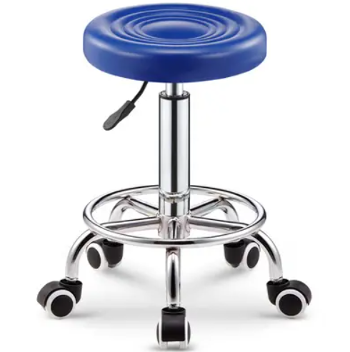 Sleek & Cozy Salon Chair – Adjustable & Mobile A14