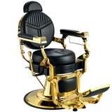 Vintage Luxe Retro Barber Chair – Classic Metal Design V11